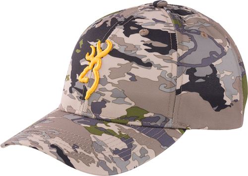 BROWNING RIMFIRE CAP BUCKMARK – LOGO OVIX CAMO VELCRO