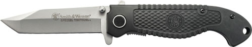 S&W KNIFE SPECIAL TACTICAL – RUBBER COATED 3.5″ BLADE