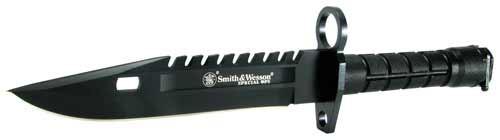 S&W BAYONET SPECIAL OPS M-9 – 7.8″ FIXED BLADE BLACK