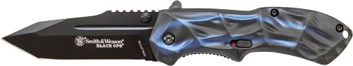 S&W KNIFE BLACK OPS 3RD GEN. – BLUE HANDLE TANTO MAGIC ASSIST