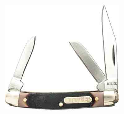 OLD TIMER KNIFE JUNIOR 3-BLADE – 2″ STAINLESS DELRIN