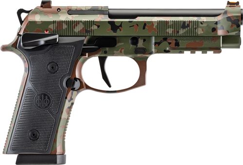 BERETTA 92XI SAO FS 9MM 4.7″ – 15RD FLECTARN CAMO 2 MAGS