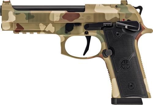 BERETTA 92XI SAO FS 9MM 4.7″ – 10RD FROGSKIN CAMO 2 MAGS