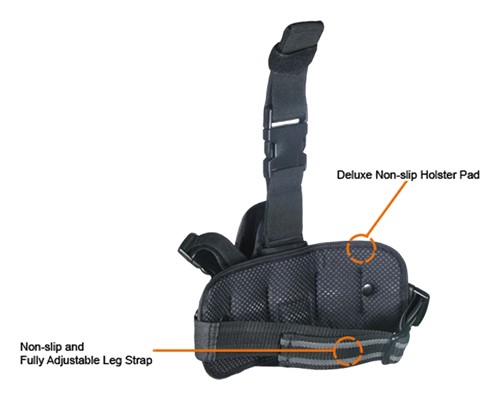 UTG HOLSTER SPECIAL OPS LEFT – HAND TACTICAL LEG HOLSTER BLK