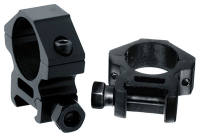 UTG RINGS 30MM LOW PROFILE – MATTE BLACK PICATINNY/WEAVER