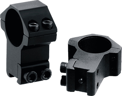 UTG AIRGUN/RIMFIRE RINGS 1″ – HIGH PROFILE 2 PIECE 3/8 DVTL