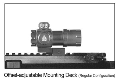 UTG RED DOT 4.0 MOA DOT 30MM – WITH INTEGRAL QD MOUNT