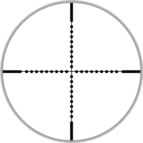 UTG BUGBUSTER 3-9X32 1″ RGB – MIL-DOT W/QD RINGS BLACK