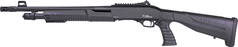 IVER JOHNSON PUMP 12GA 3″ 18″ – CYL BLUED QD PISTOL GRIP STOCK