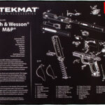 TEKMAT ARMORERS BENCH MAT – ULTRA 15″X20″ S&W MP BLACK