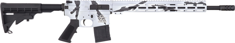 GLFA AR15 450 BUSHMASTER – 18″ NIT BBL PURSUIT SNOW CAMO