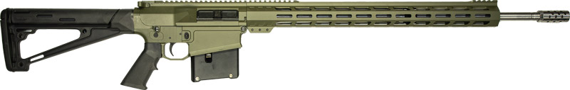 GLFA GL10 RIFLE 7MM REM MAG – 24″ 1:8 SS BBL OD GREEN