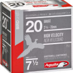 AGUILA SHOTSHELL 20GA 2.75″ – 1OZ #7.5 250RD CASE LOT