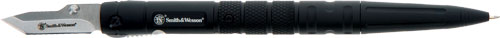 S&W FOLDING PEN KNIFE 1.6″ BLD – 7.6″ LONG ALUMINUM BLACK