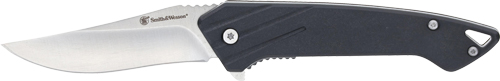 S&W KNIFE BLACK OPS RECURVE – FOLDER 3″ SS/BLACK DROP POINT