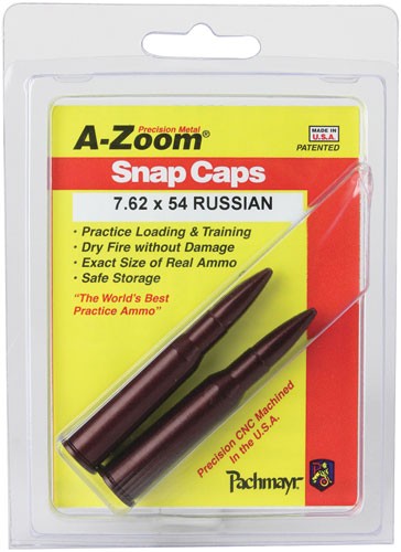 A-ZOOM METAL SNAP CAP – 7.62X54R 2-PACK