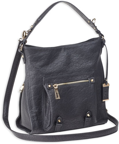 BULLDOG CONCEALED CARRY PURSE – HOBO ANNA BLACK