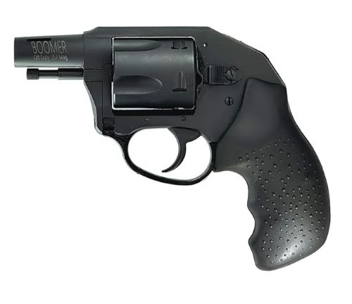CHARTER ARMS BOOMER 2″ 357 MAG – 5-SHOT RUBBER GRIPS BLACK
