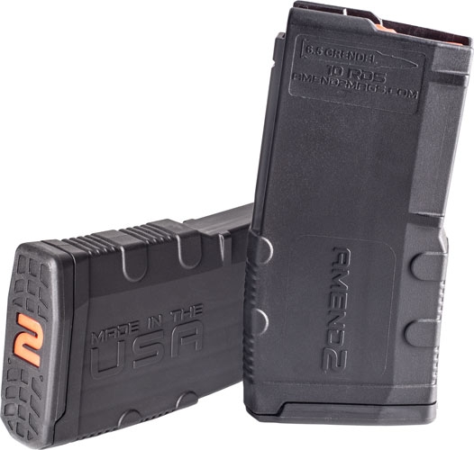 AMEND2 MAGAZINE 6.5 GRENDAL – 10 RD POLYMER BLACK