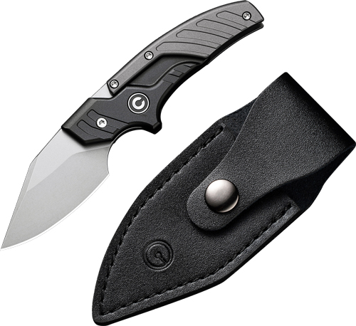 CIVIVI KNIFE TYPHOEUS 2.27″ – BLACK/GRAY ALUMINUM/STONEWASH