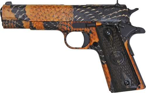 IVER JOHNSON 1911A1 BOA – 45ACP 5″ FS 8RD SNAKESKIN