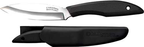 COLD STEEL CANADIAN BELT KNIFE – 4″ PLAIN EDGE BLADE W/SHEATH