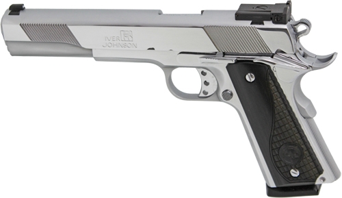 IVER JOHNSON EAGLE XL – 45ACP 6″ ADJ POLISHED CHROME