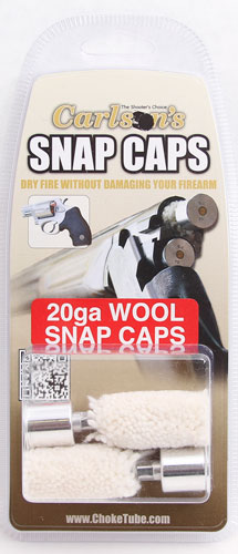 CARLSONS SNAP CAP 20GA – ALUMINUM/WOOL 2PK