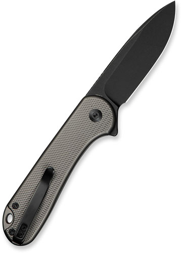 CIVIVI KNIFE ELEMENTUM II 2.9″ – DAIMOND PATTERN GRAY/BLACK
