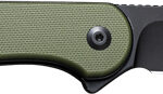 CIVIVI KNIFE ELEMENTUM II 2.96 – ” OD GREEN G10/BLK CLAM PACK