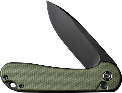CIVIVI KNIFE ELEMENTUM II 2.96 – ” OD GREEN G10/BLK CLAM PACK