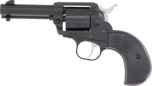 RUGER WRANGLER 22LR 3.75″ – FS 6-SH BLACK BIRDSHEAD GRIP
