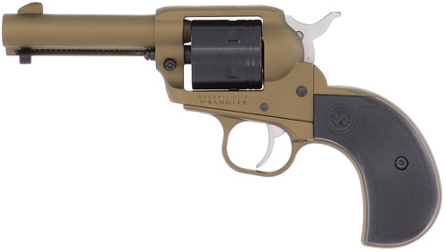 RUGER WRANGLER 22LR 3.75″ – FS 6-SH BURNT BRONZE BIRDSHEA