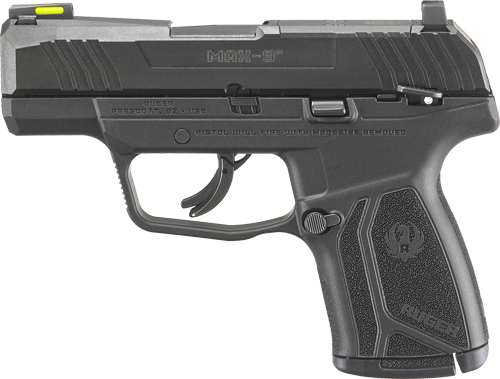 RUGER MAX-9 9MM LUGER DAY/NIGT – SIGHT 10-SHOT OPTIC READY