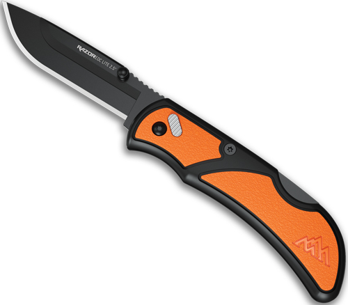 OUTDOOR EDGE RAZOR EDC LITE – 2.5″ ORANGE PMS 2 BLACK BLADES