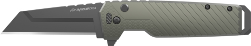 OUTDOOR EDGE RAZOR XD4 3″ – FOLDER EDC GREEN UTILITY BLAD