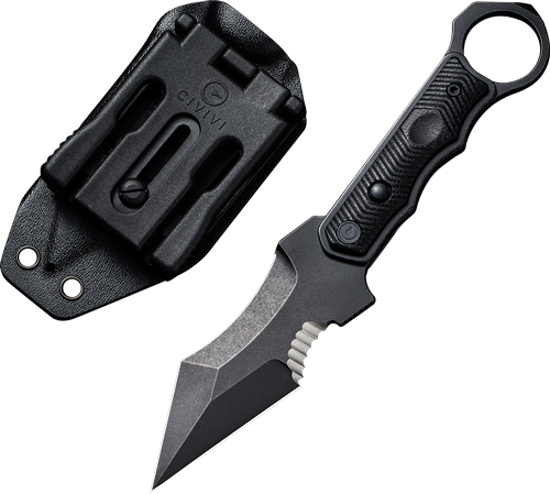 CIVIVI KNIFE ORTHRUS 3.76″ – BLACK G-10/BLACK STONEWASH