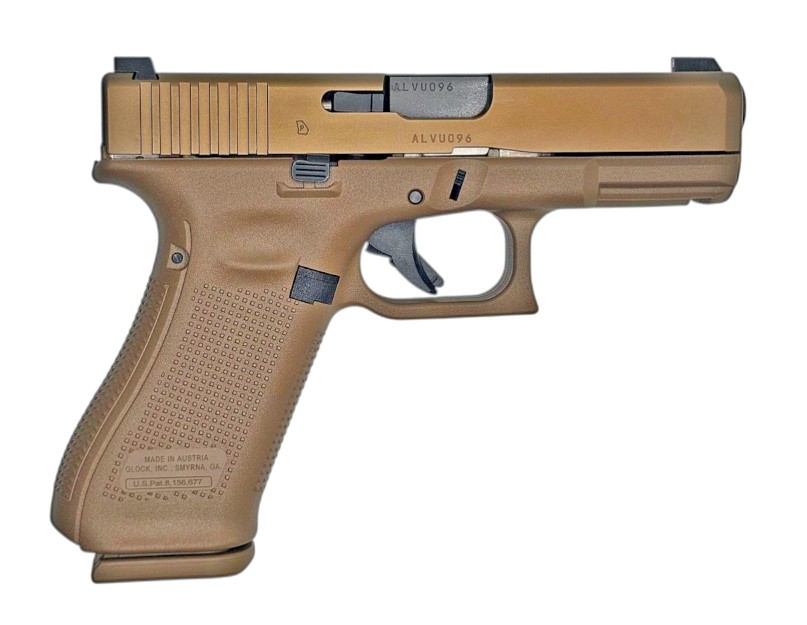 GLOCK 19X V NIGHT SIGHTS – 19-SHOT FDE