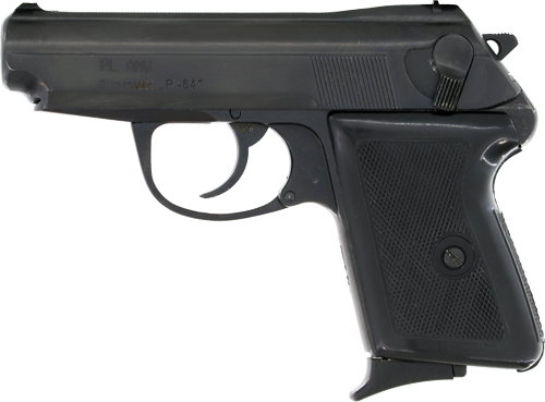 USED POLISH RADOM P64 9X18MM – MAKAROV 6RD MAG VG PLUS COND.