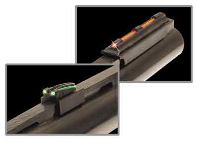 TRUGLO SIGHT SET GOBBLE-DOT – SNAP-ON FOR 6MM RIB RED/GREEN