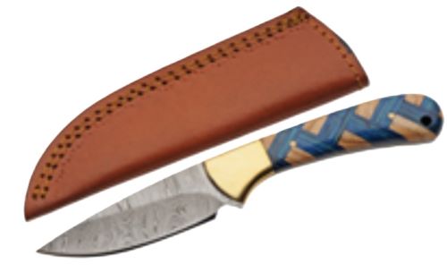 SZCO RITE EDGE 3″ BRAIDED – SAPPHIRE SKINNER W/LEATHER STH