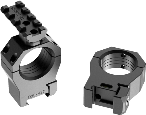 AUDERE SCOPE RINGS PSR 30MM – GEN III W/LEVEL HIGH BLACK