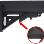 J&E 3RD GEN ARMORY SOPMOD – AR15 BUTTSTOCK BLACK