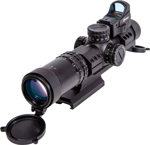 FIREFIELD RAPIDSTRIKE 1-4X24 – RIFLESCOPE CIRCLE DOT RED/GRN