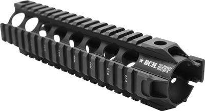 BCM RAIL PICATINNY FREE FLOAT – 8″ BLACK FITS AR-15