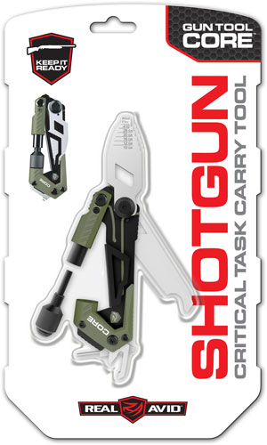 REAL AVID CORE GUN TOOL SHTGUN – CARRY MULTI-TOOL CARABINER