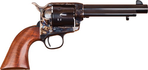 CIMARRON P-MODEL 38SPL/357MAG – OM FS 5.5″ CC/BLUED WALNUT