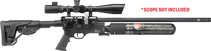 HATSAN FACTOR RC .177 PCP – SIDE LEVER 2-MAGS BLACK