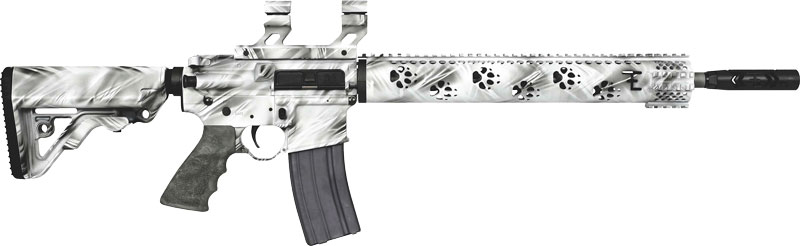 RRA LAR15 PREDATOR2 223 WYLDE – W/SCOPE MOUNT 16″ BBL GHOST