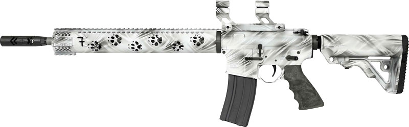 RRA LAR15 PREDATOR2 223 WYLDE – W/SCOPE MOUNT 16″ BBL GHOST